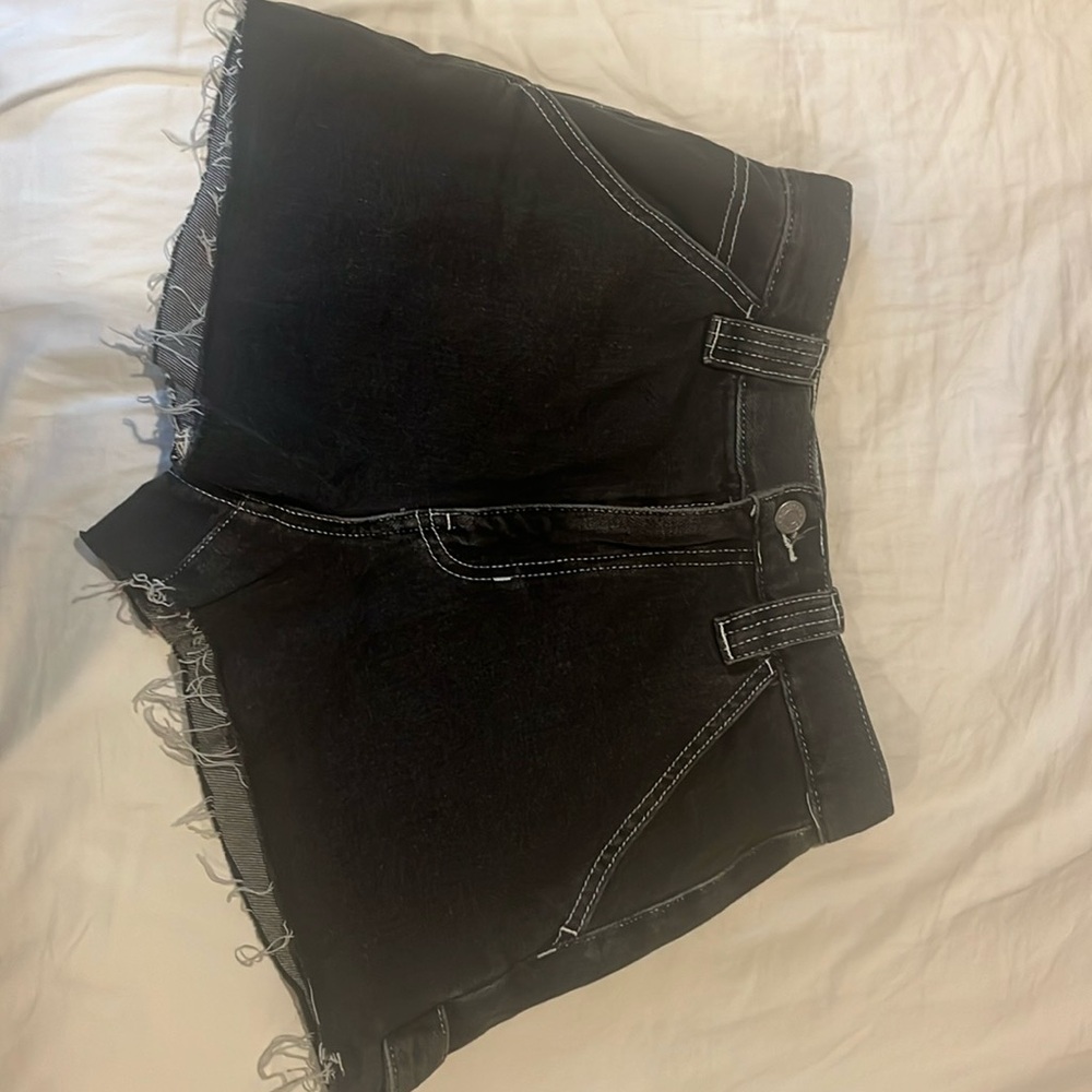 Black Cargo Shorts, PacSun, Size 26